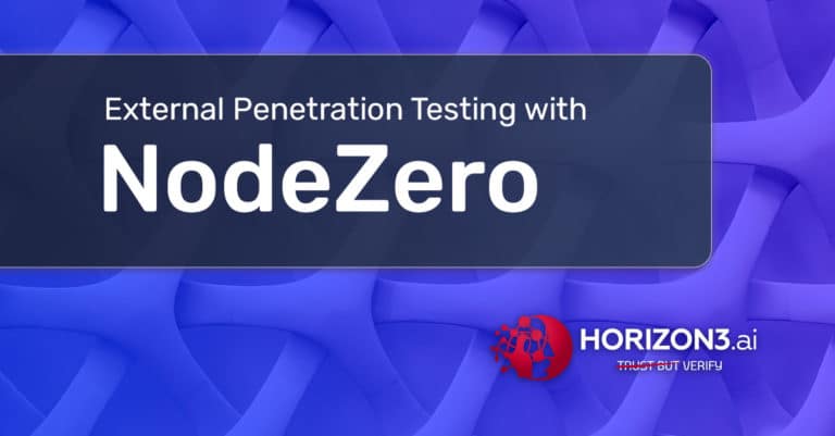 External Penetration Testing with NodeZero