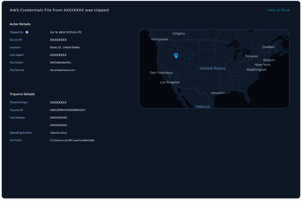 NodeZero Tripwires UI