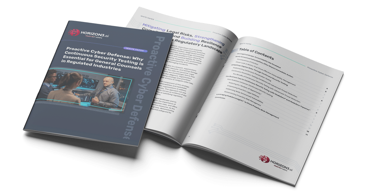 Proactive Cyber Defense: Why Continuous Security Testing is Essential for General Counsels in Regulated Industries