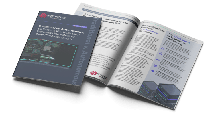 Traditional vs. Autonomous: Six Reasons Why NodeZero® Represents the Future of Cyber Risk Assessments Whitepaper