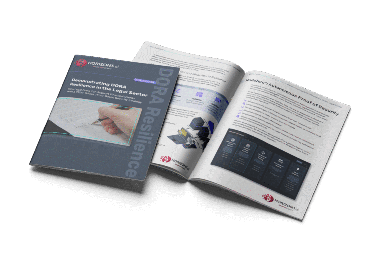 Mockup of the a white paper.