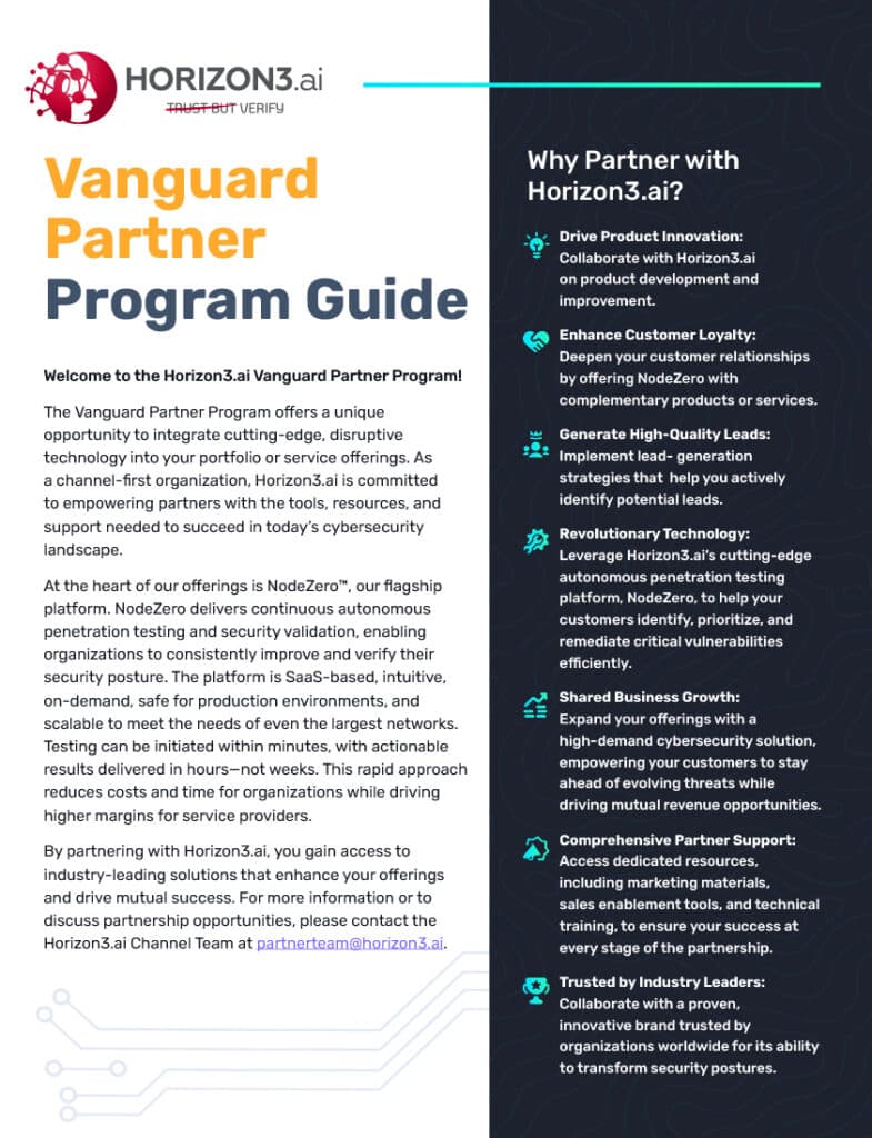 Vanguard Partner Program Fact Sheet Thumbnail