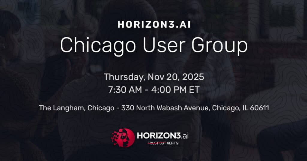 Join Horizon3.ai in Chicago for an exclusive in-person User Group event focused on advancing your cybersecurity practice with NodeZero