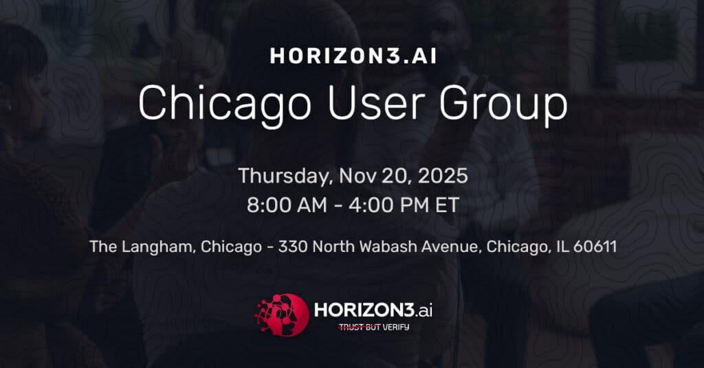Join Horizon3.ai in Chicago for an exclusive in-person User Group event focused on advancing your cybersecurity practice with NodeZero