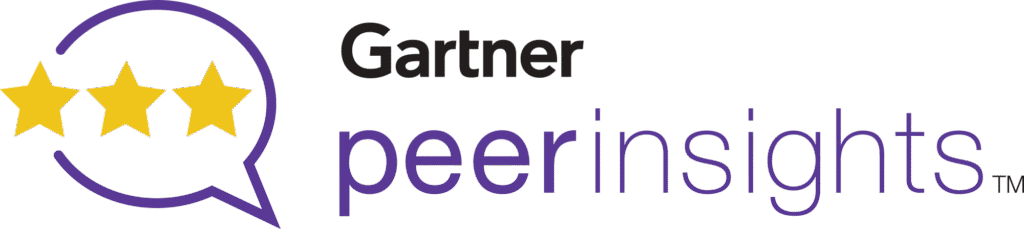 Gartner Peer Insights logo on a light background