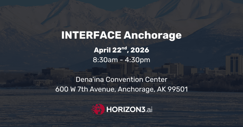 INTERFACE Anchorage 2026 event banner for the IT infrastructure and cybersecurity conference in Anchorage, Alaska