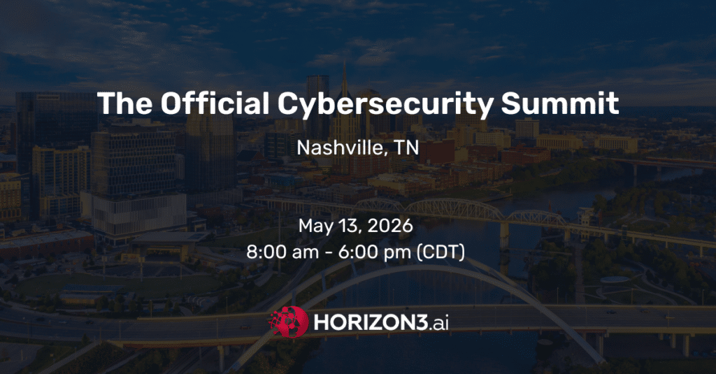 Horizon3.ai sponsoring the 7th Annual Nashville Cybersecurity Summit for CISOs and security leaders