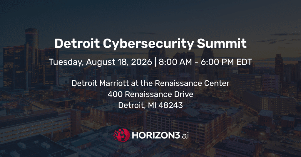 Detroit Cybersecurity Summit 2026 at the Detroit Marriott Renaissance Center