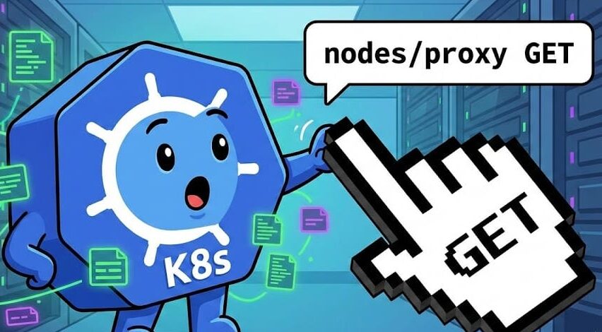 Kubernetes nodes/proxy GET permission leading to kubelet remote code execution attack path