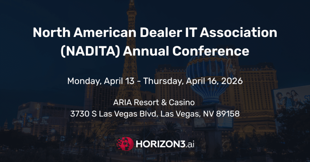 North American Dealer IT Association Annual Conference event graphic for NADITA 2026 in Las Vegas