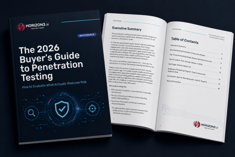 2026 Penetration Testing Buyer’s Guide | Horizon3