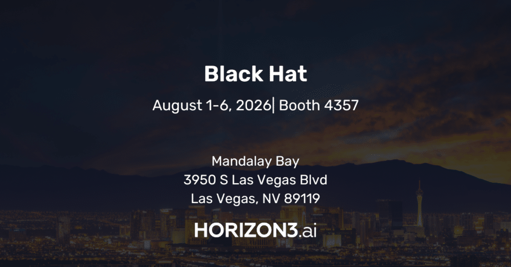 Horizon3.ai exhibiting at Black Hat USA 2026 at Mandalay Bay in Las Vegas