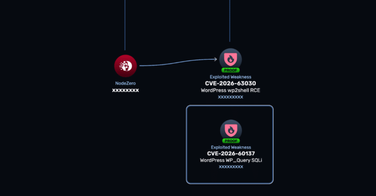 Nodezero CVE-2026-60137 & CVE-2026-63030 | WordPress wp2shell | Horizon3