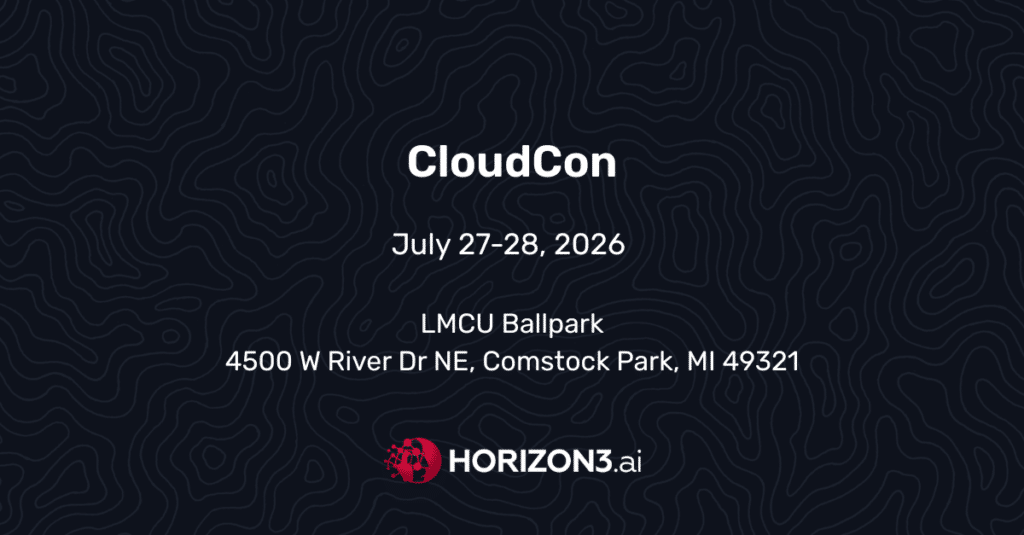 CloudCon 2026 cybersecurity conference hosted at LMCU Ballpark in Comstock Park, Michigan.