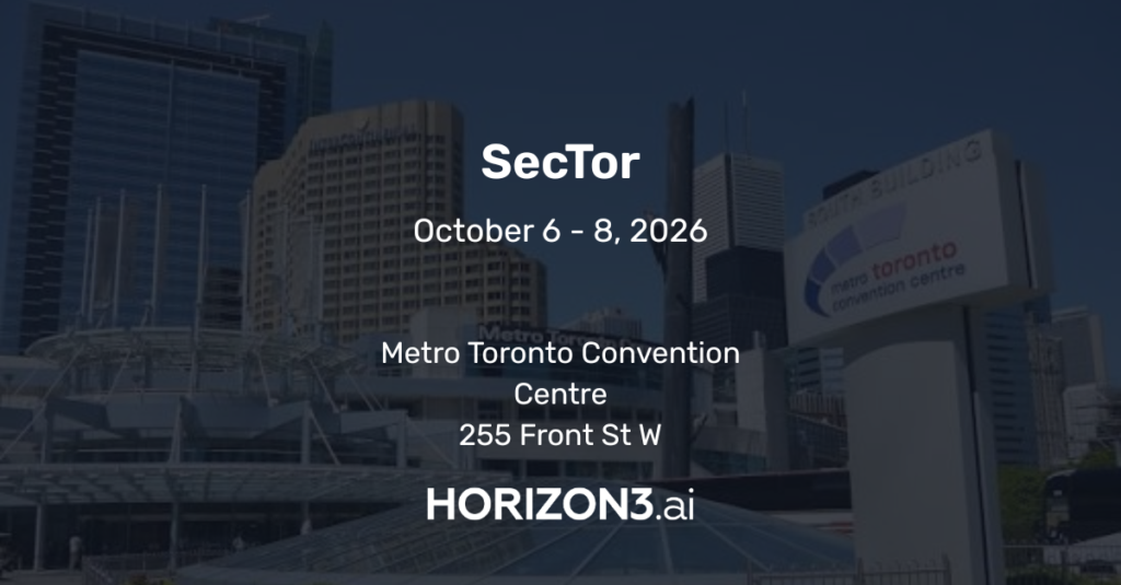 Horizon3 at SecTor 2026 in Toronto