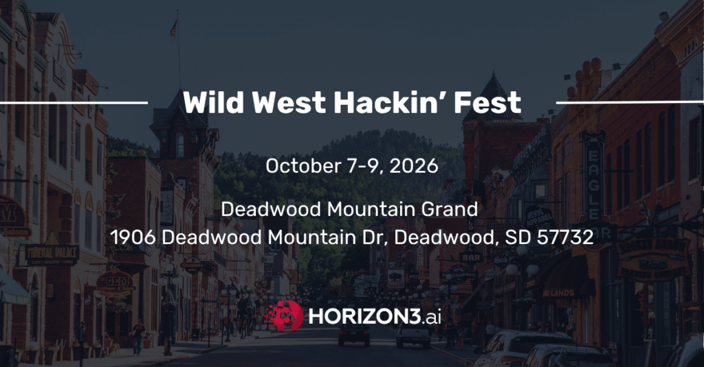 Horizon3 at Wild West Hackin’ Fest 2026 in Deadwood, South Dakota