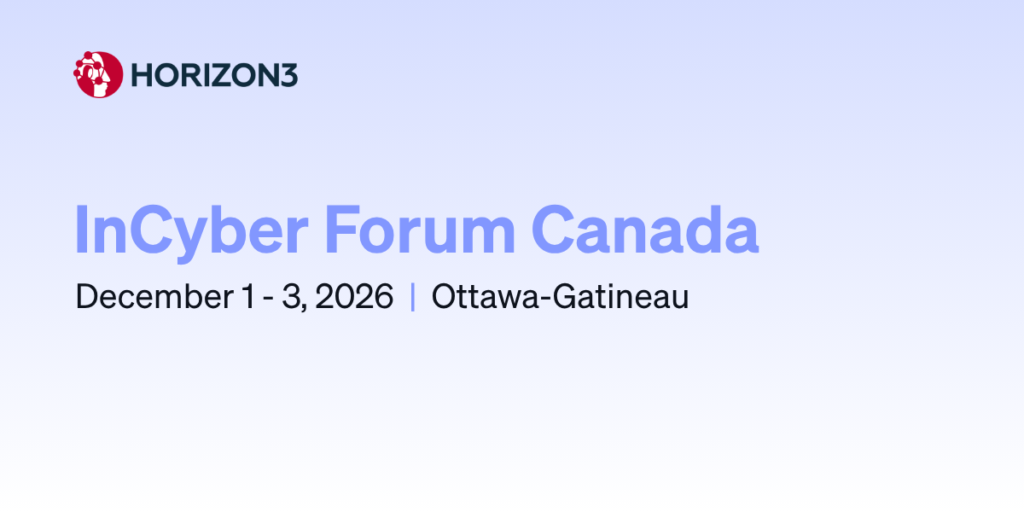InCyber Forum Canada event graphic