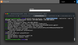 AhsayCBS CVE-2026-105133 and CVE-2026-105134 vulnerability research graphic