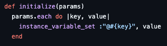 Zammad sessions event base handler assigning supplied parameters as instance variables